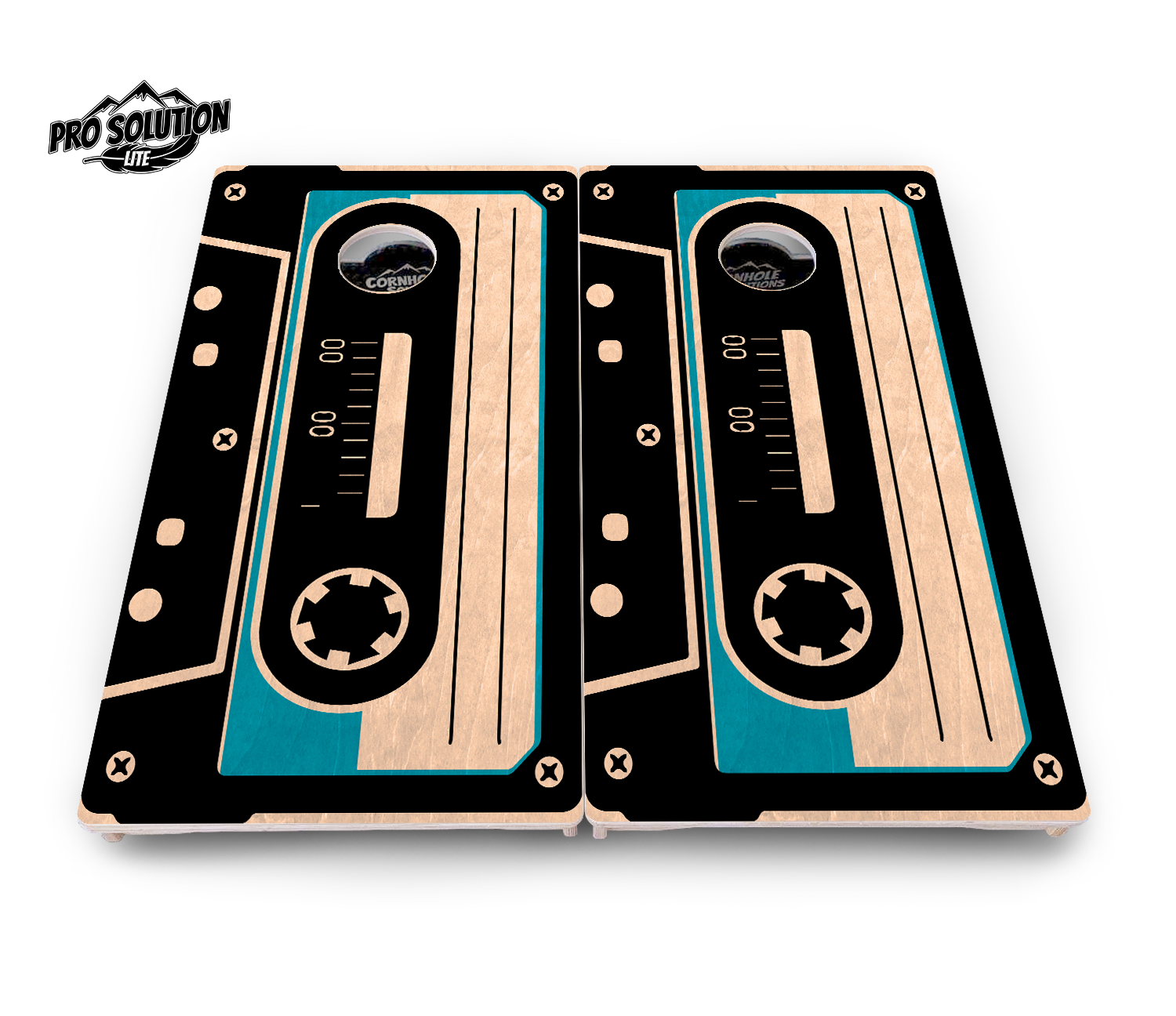 Cassette Tape Cornhole Boards - Pro Solution Lite Series Cornhole Solutions
