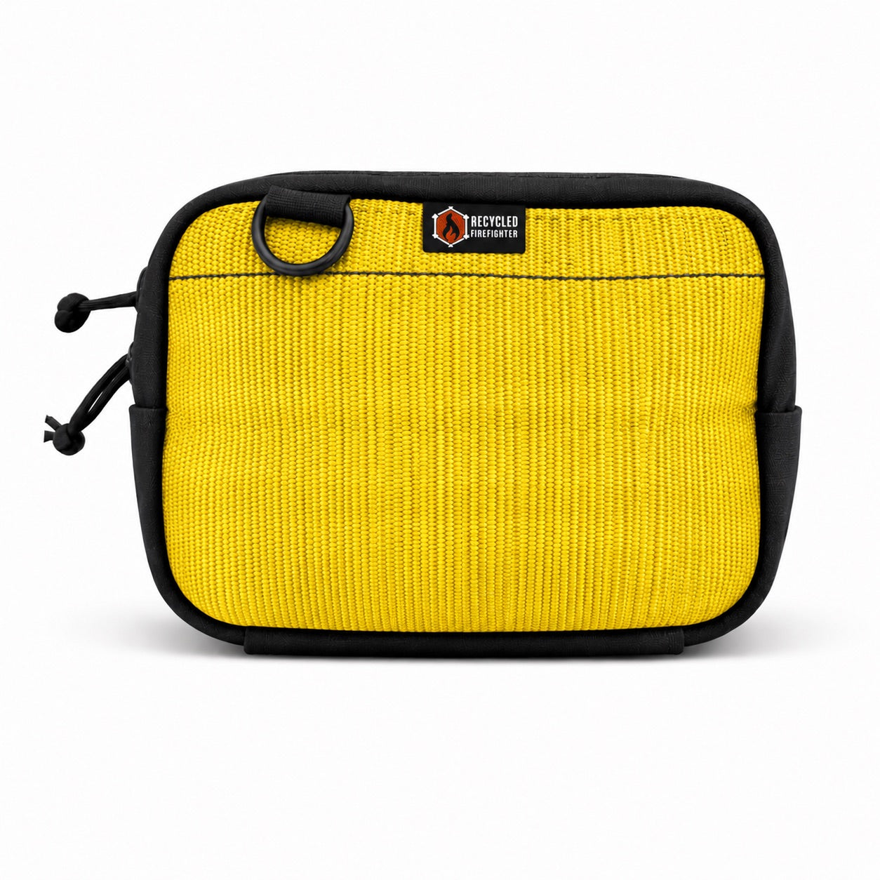 TrailHound Fanny Pack - Firehose Edition by Recycled Firefighter, handmade leather goods detail photo 7