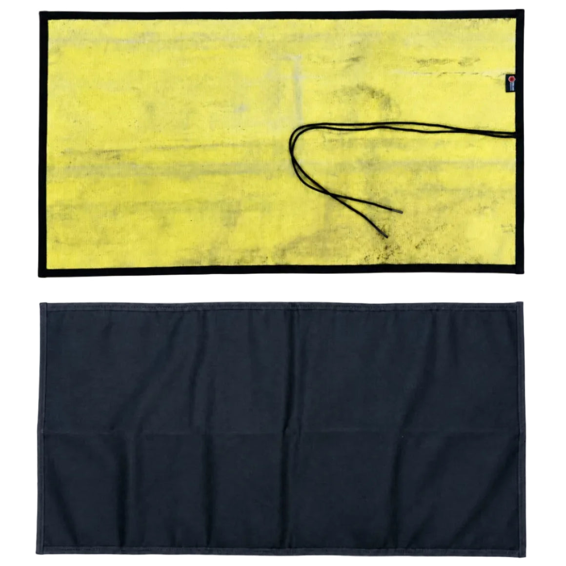 Drop Zone Mat - Premium - Firehose Edition by Recycled Firefighter, handmade leather goods main product photo