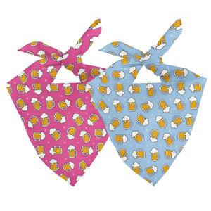 Cheers and Beers Dog Bandana by Dog Bandana Co., pet accessory main product photo