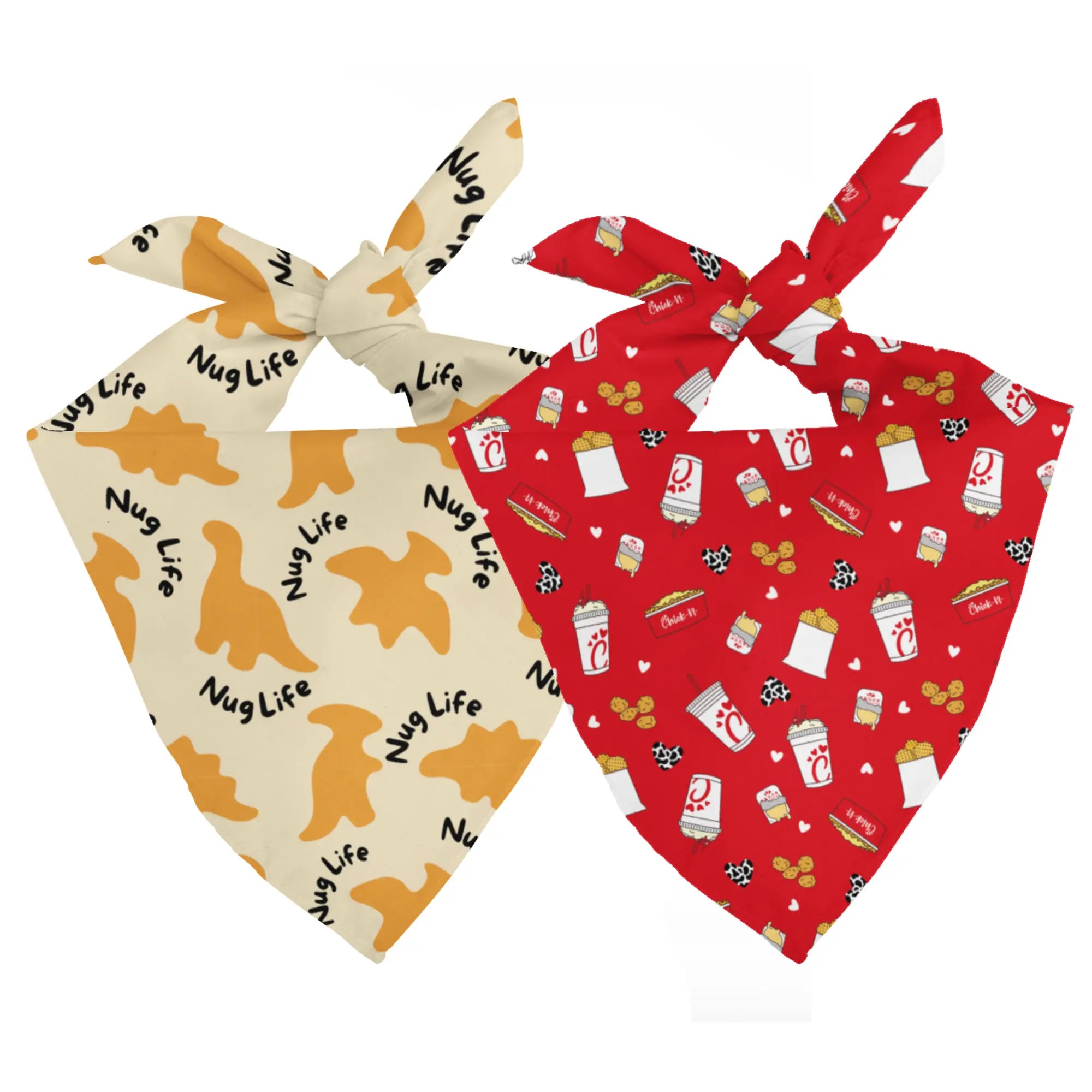Chicken Nugget Dog Bandana by Dog Bandana Co., pet accessory main product photo