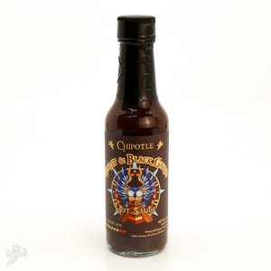 Chipotle Ghost & Black Garlic Hot Sauce by Powerful Pepper Company, Southern food gift main product photo