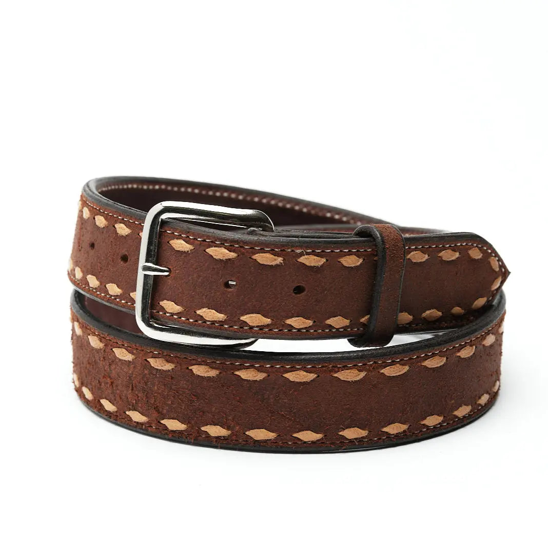 Chocolate Roughout Buckstitch by Texas Saddlery, Southern food gift main product photo