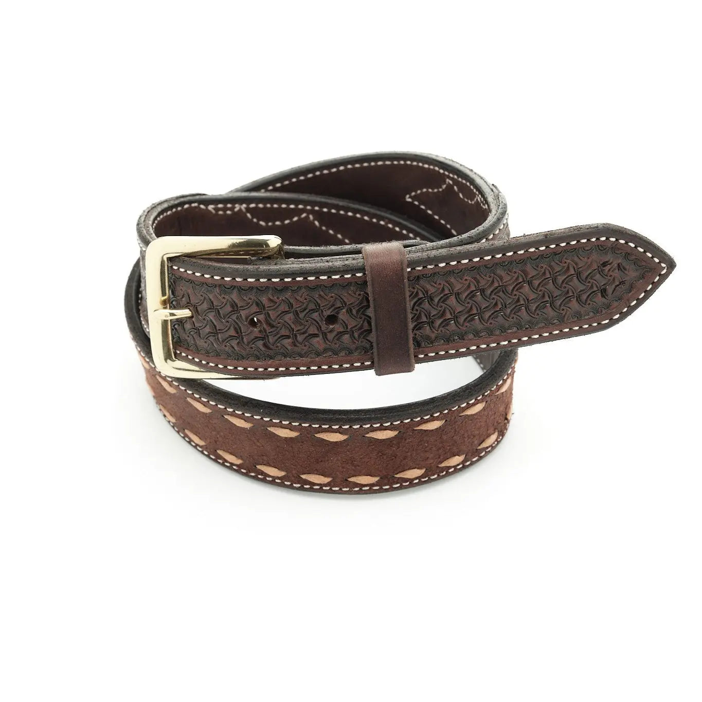 Chocolate Spider Buckstitch Combo by Texas Saddlery, Southern food gift main product photo