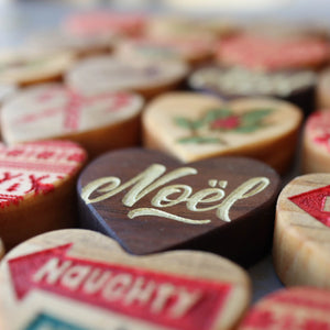 Christmas Hearts :: Engraved Sets Dennehey Design Co.
