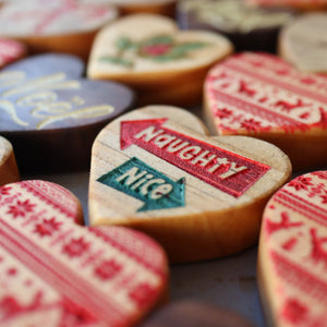 Christmas Hearts :: Engraved Sets Dennehey Design Co.