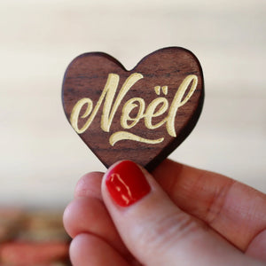 Christmas Hearts :: Engraved Sets Dennehey Design Co.