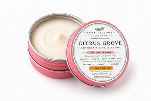 Citrus Grove lip repair open tin
