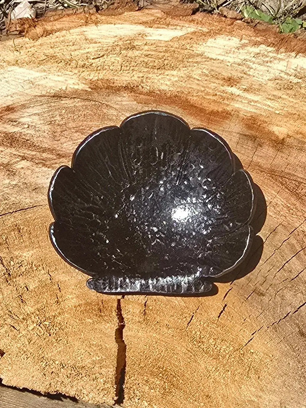 Clam Shell Dish by Redbeard's Forge LLC, Southern home decor main product photo