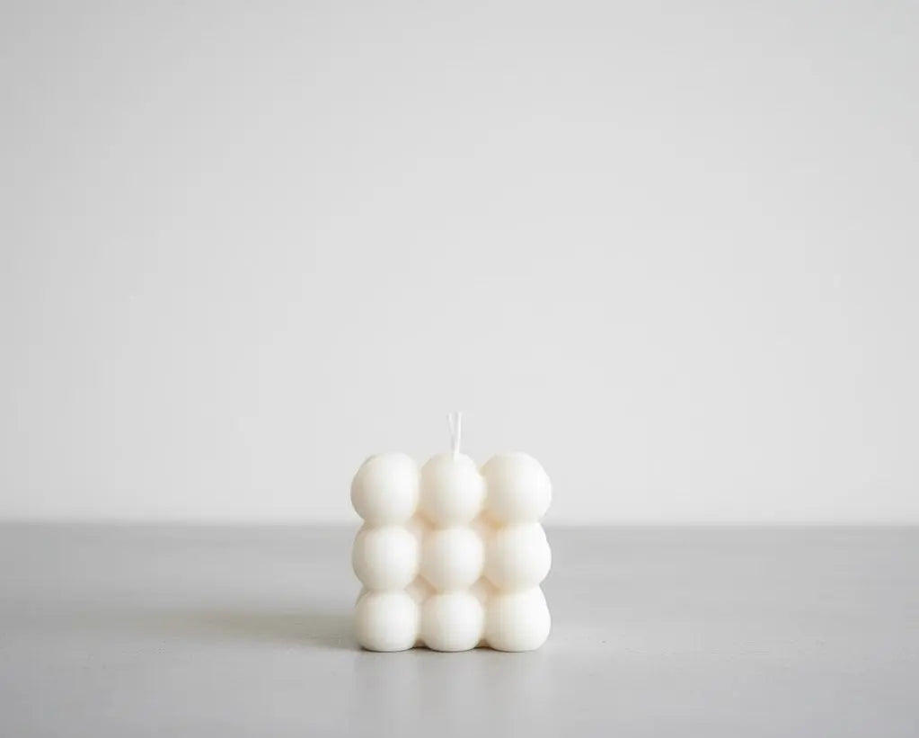 Classic bubble candle by Believe Candle