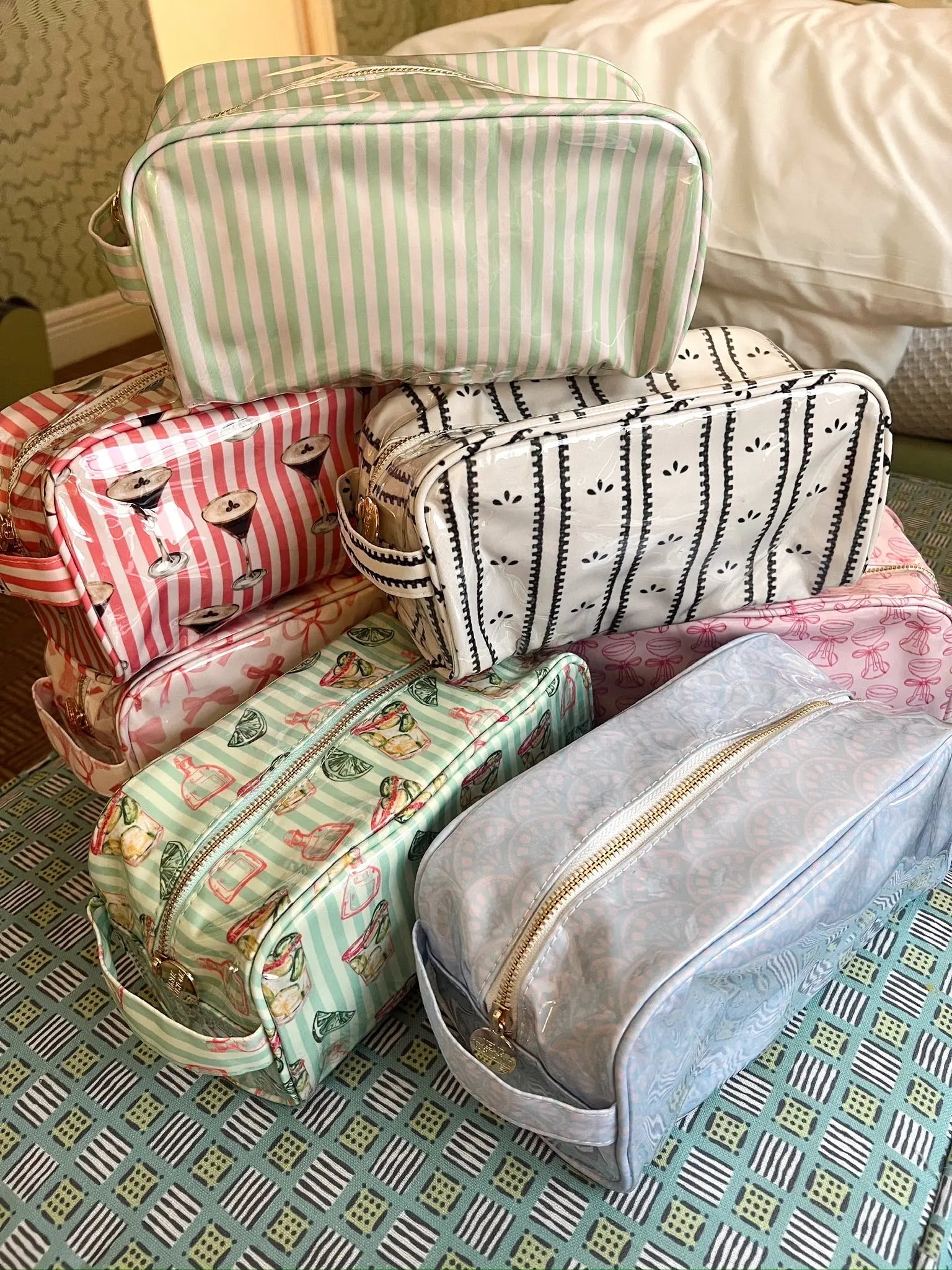 Clear Coat Toiletry Dopp Kit KenzKustomz