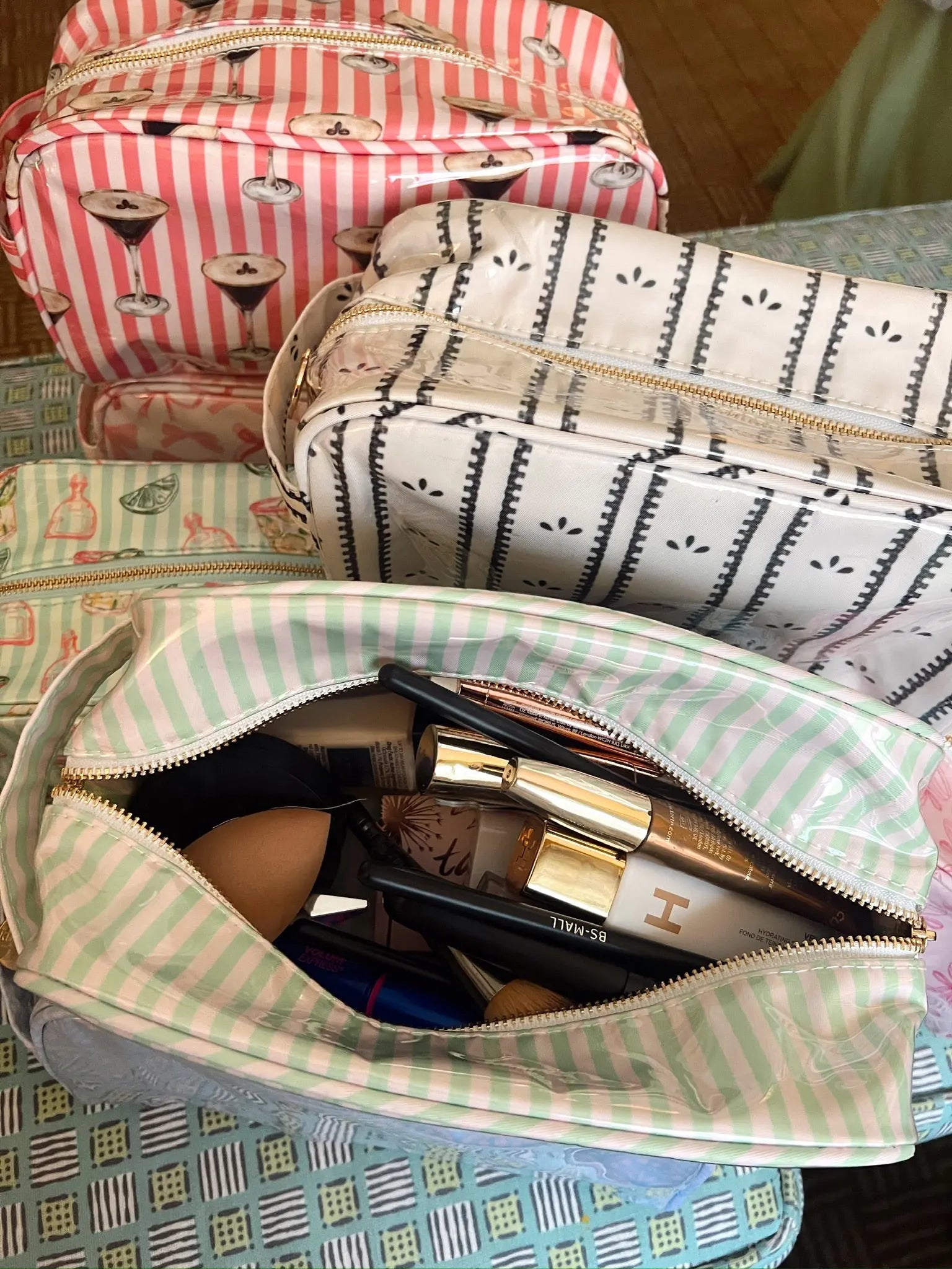 Clear Coat Toiletry Dopp Kit KenzKustomz