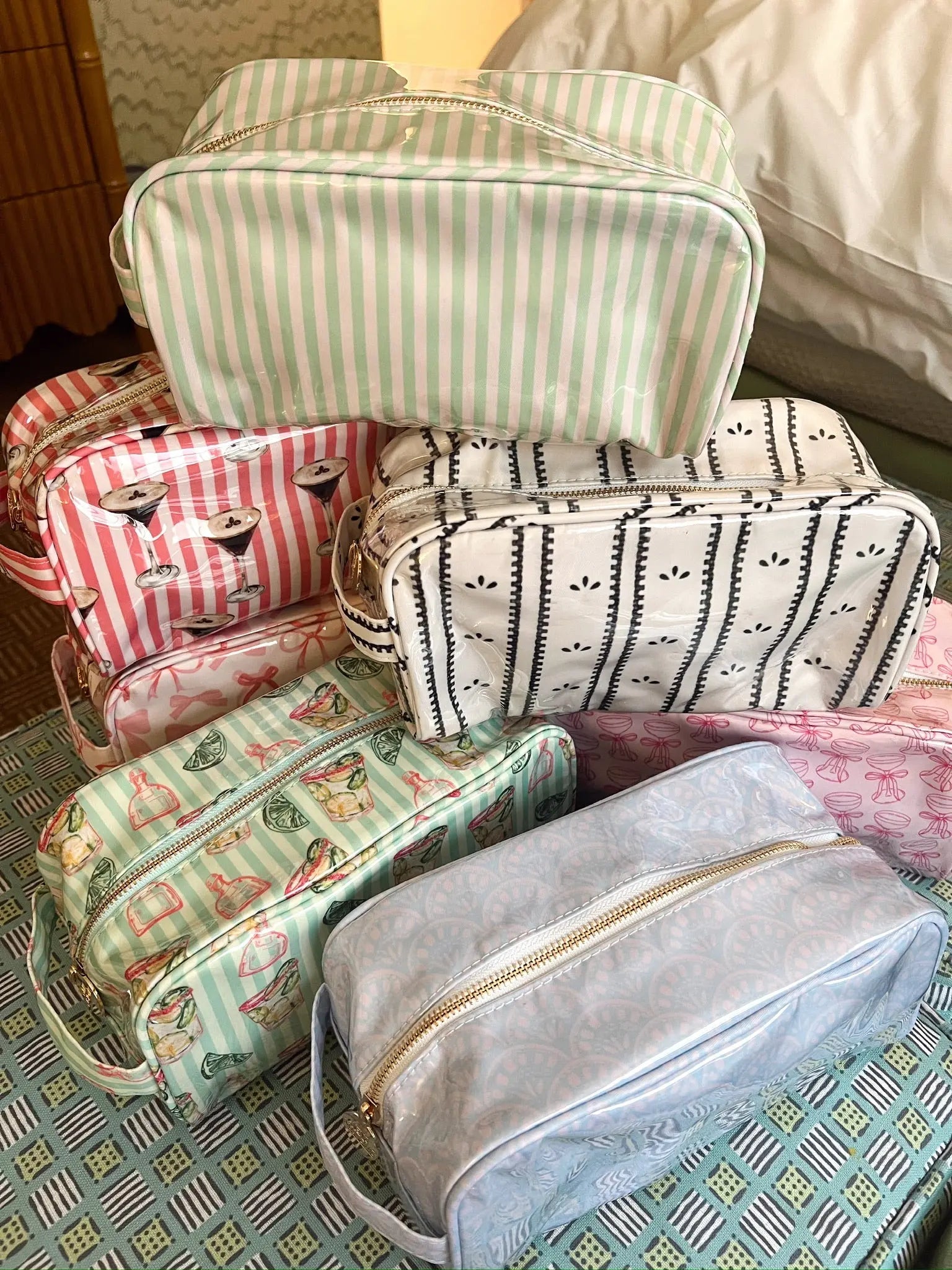 Clear Coat Toiletry Dopp Kit KenzKustomz