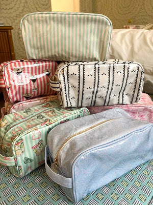 Clear Coat Toiletry Dopp Kit KenzKustomz