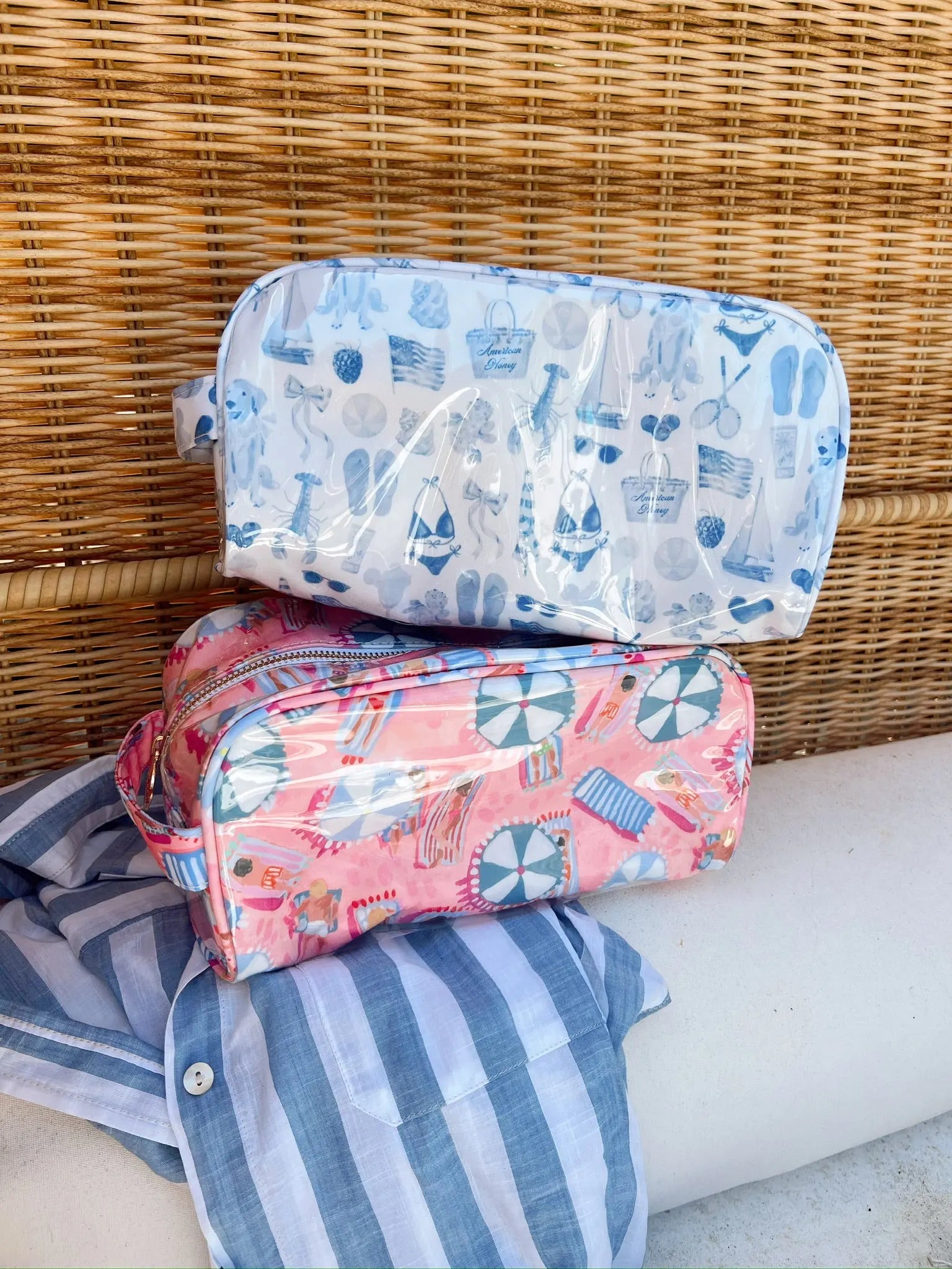 Clear Coat Toiletry Dopp Kit KenzKustomz
