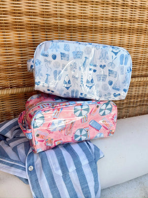 Clear Coat Toiletry Dopp Kit KenzKustomz