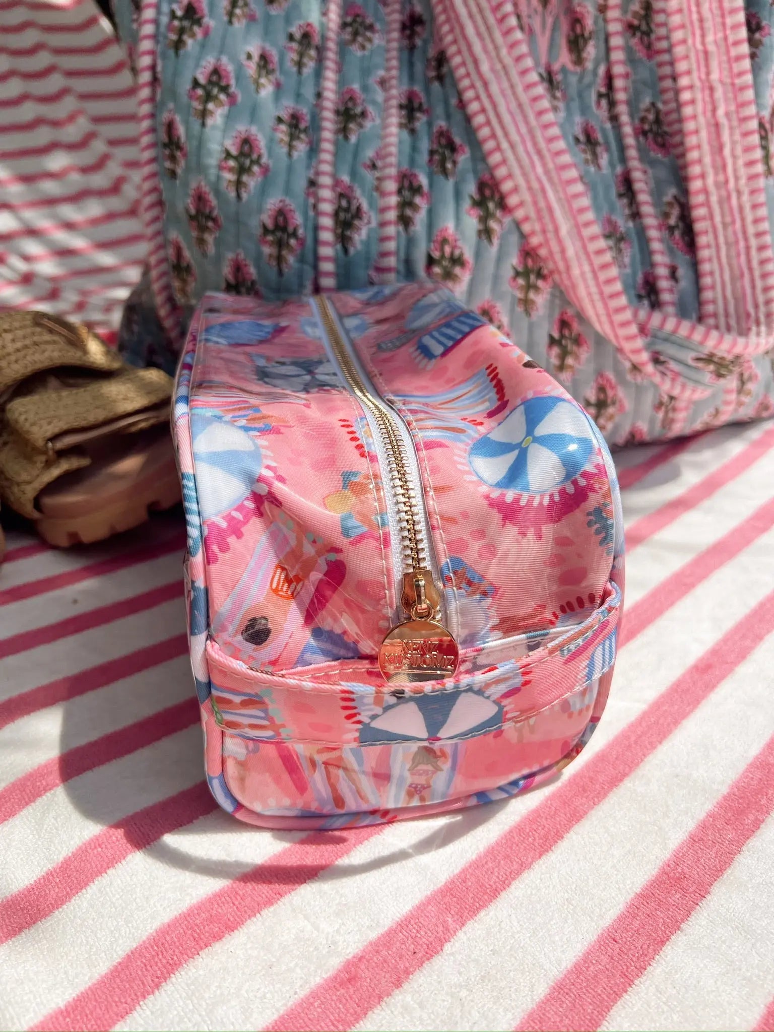 Clear Coat Toiletry Dopp Kit KenzKustomz