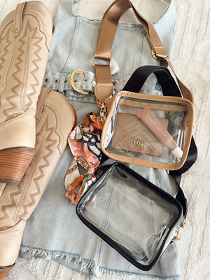 Clear Gameday + Concert Purse KenzKustomz