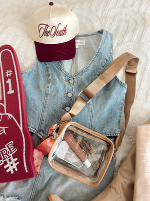 Clear Gameday + Concert Purse KenzKustomz