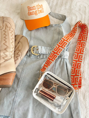 Clear Gameday + Concert Purse KenzKustomz