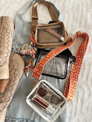 Clear Gameday + Concert Purse KenzKustomz