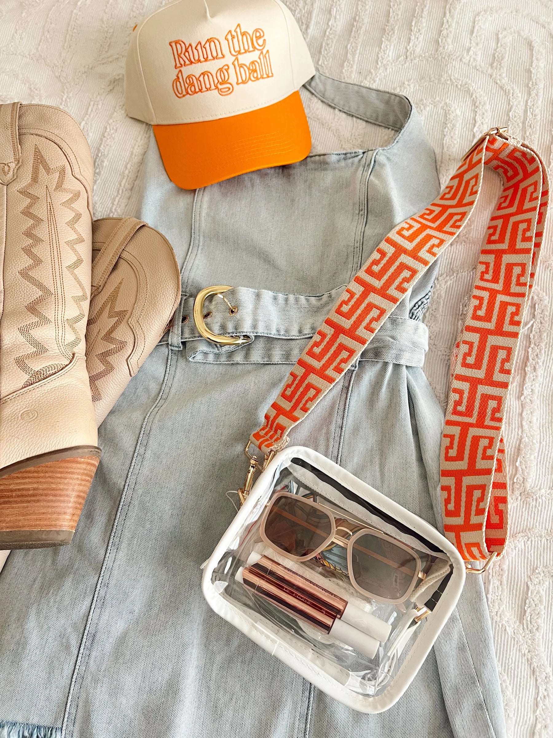 Clear Gameday + Concert Purse KenzKustomz