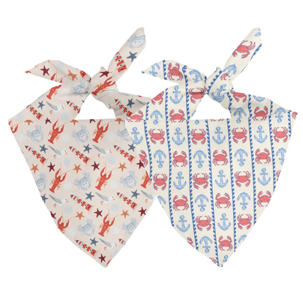 Coastal Charm Dog Bandana by Dog Bandana Co., pet accessory main product photo