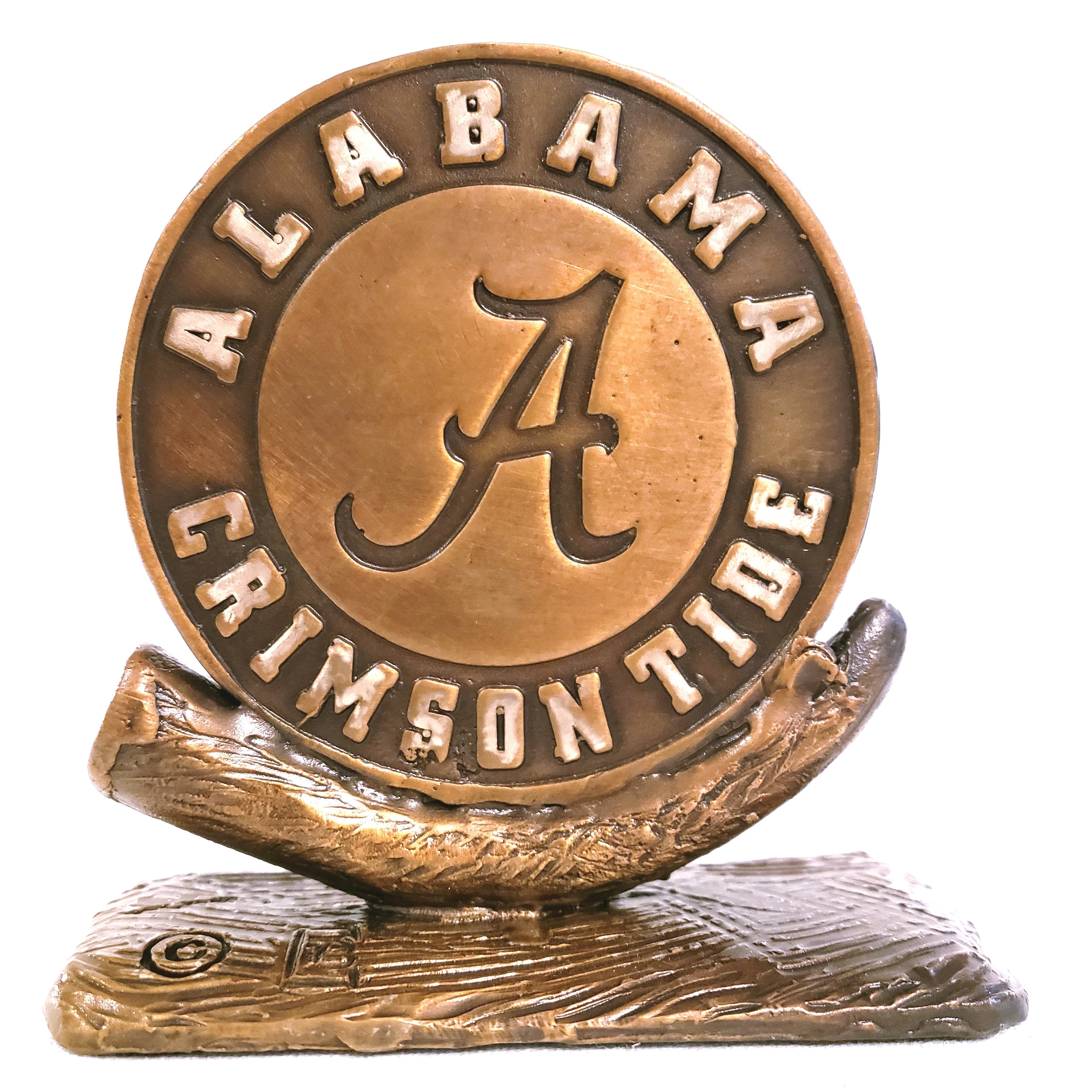 Alabama Crimson Tide Cast Bronze Paperweight