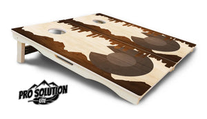 Colorado Wood Skyline Cornhole Boards - Pro Solution Lite Series Cornhole Solutions
