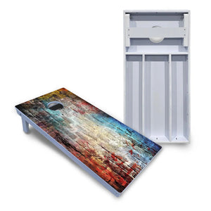 Colorful Brick Cornhole Boards - All Weather Series Cornhole Solutions