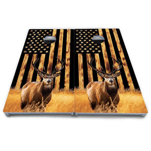 Colorful Deer & Fish Cornhole Boards - All Weather Series Cornhole Solutions