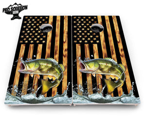 Colorful Deer & Fish Cornhole Boards - Pro Solution Elite Series by Cornhole Solutions, custom cornhole board detail photo 10