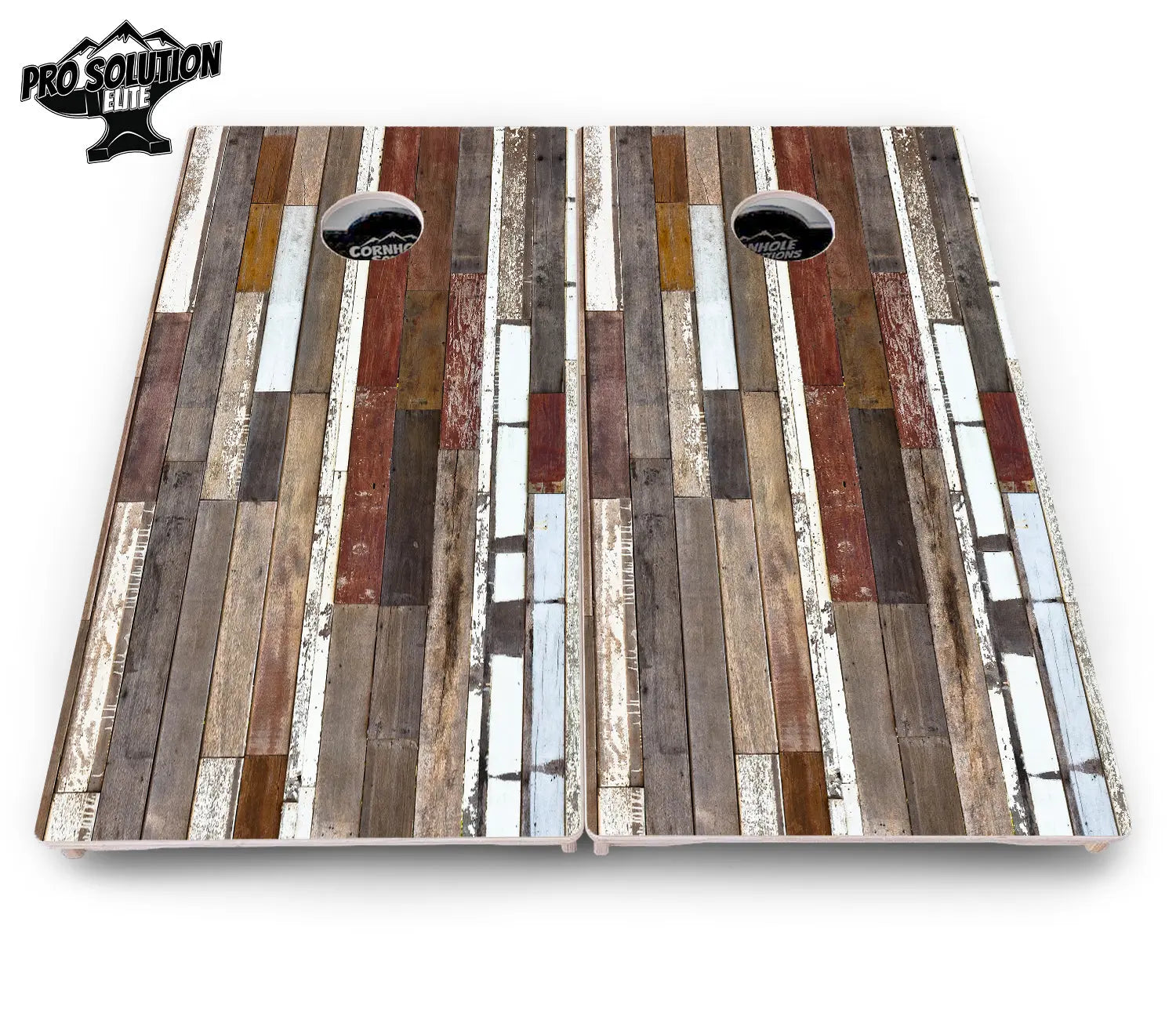 Colorful Planks Cornhole Boards - Pro Solution Elite Series Cornhole Solutions