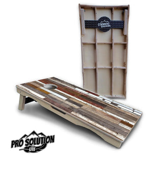 Colorful Planks Cornhole Boards - Pro Solution Lite Series Cornhole Solutions