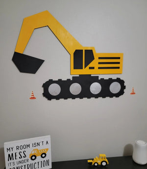 Construction Truck Wall Decor EverLee Creations