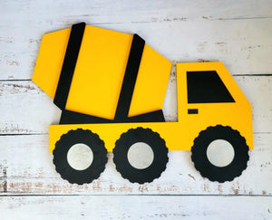 Construction Truck Wall Decor EverLee Creations