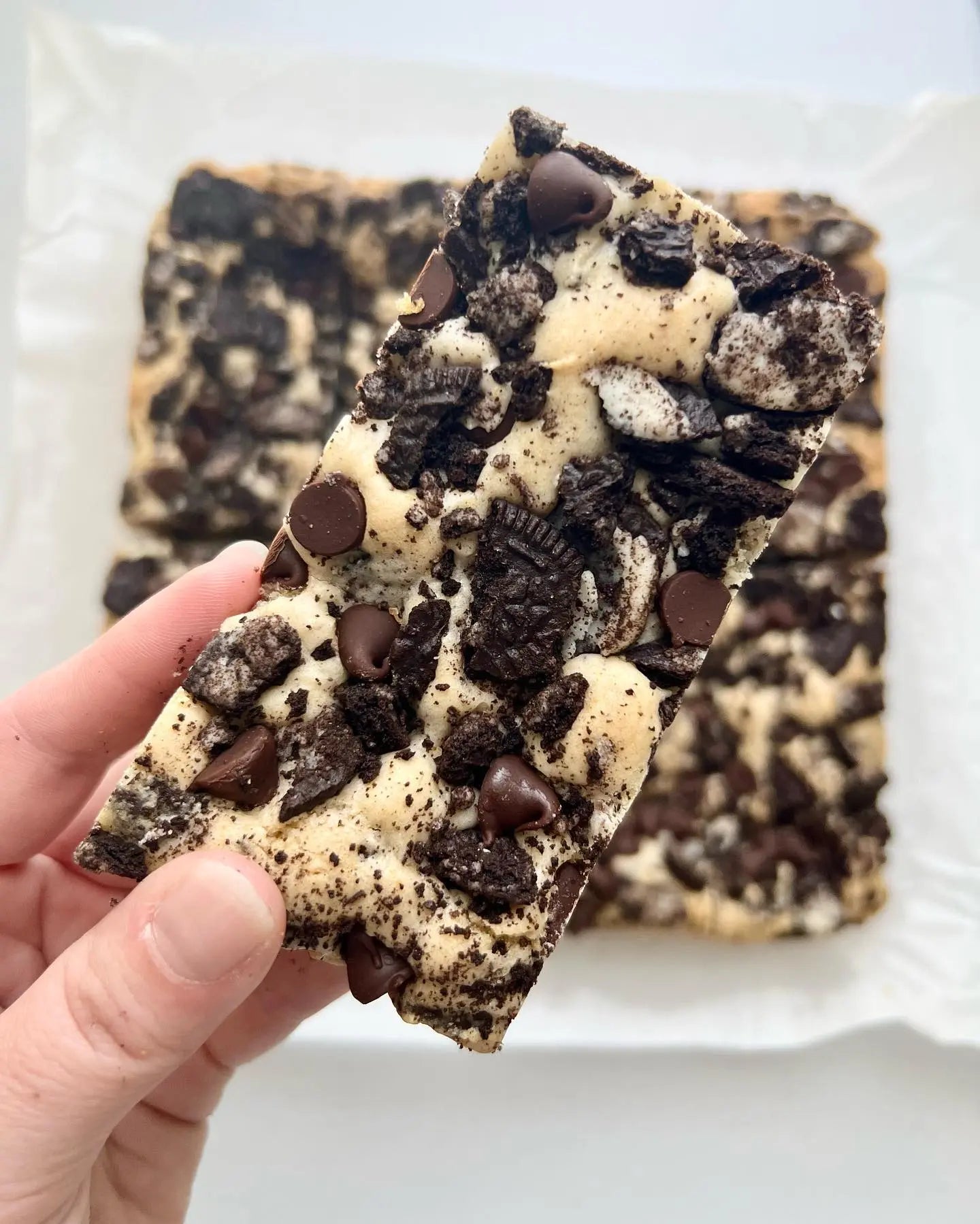 Cookies & Cream Blondie Let's Get Baked Artisan Desserts