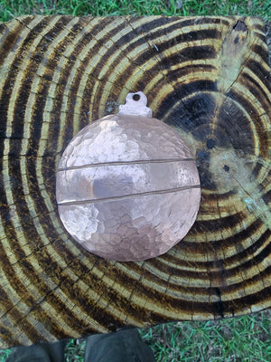 Copper Ball Ornament by Redbeard's Forge LLC, Southern home decor main product photo