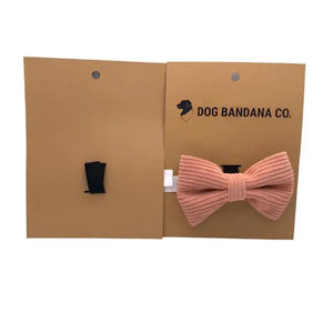 Corduroy Pet Bow Tie Dog Bandana Co.