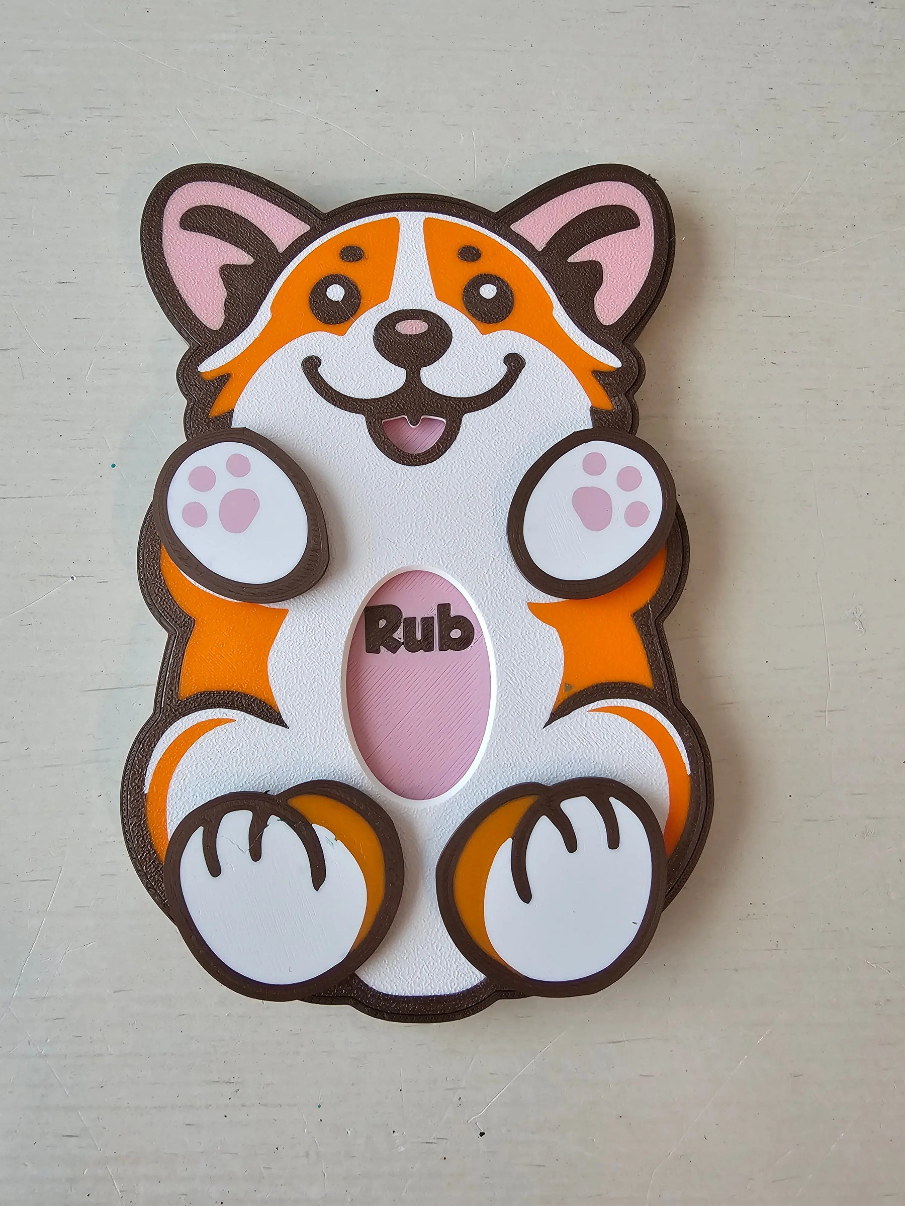 Corgi Belly Rub Toy – Interactive Sensory Fidget for Kids The Tween Space