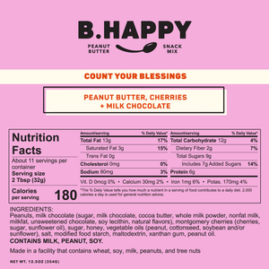 Count Your Blessings Cherry Chocolate Peanut Butter