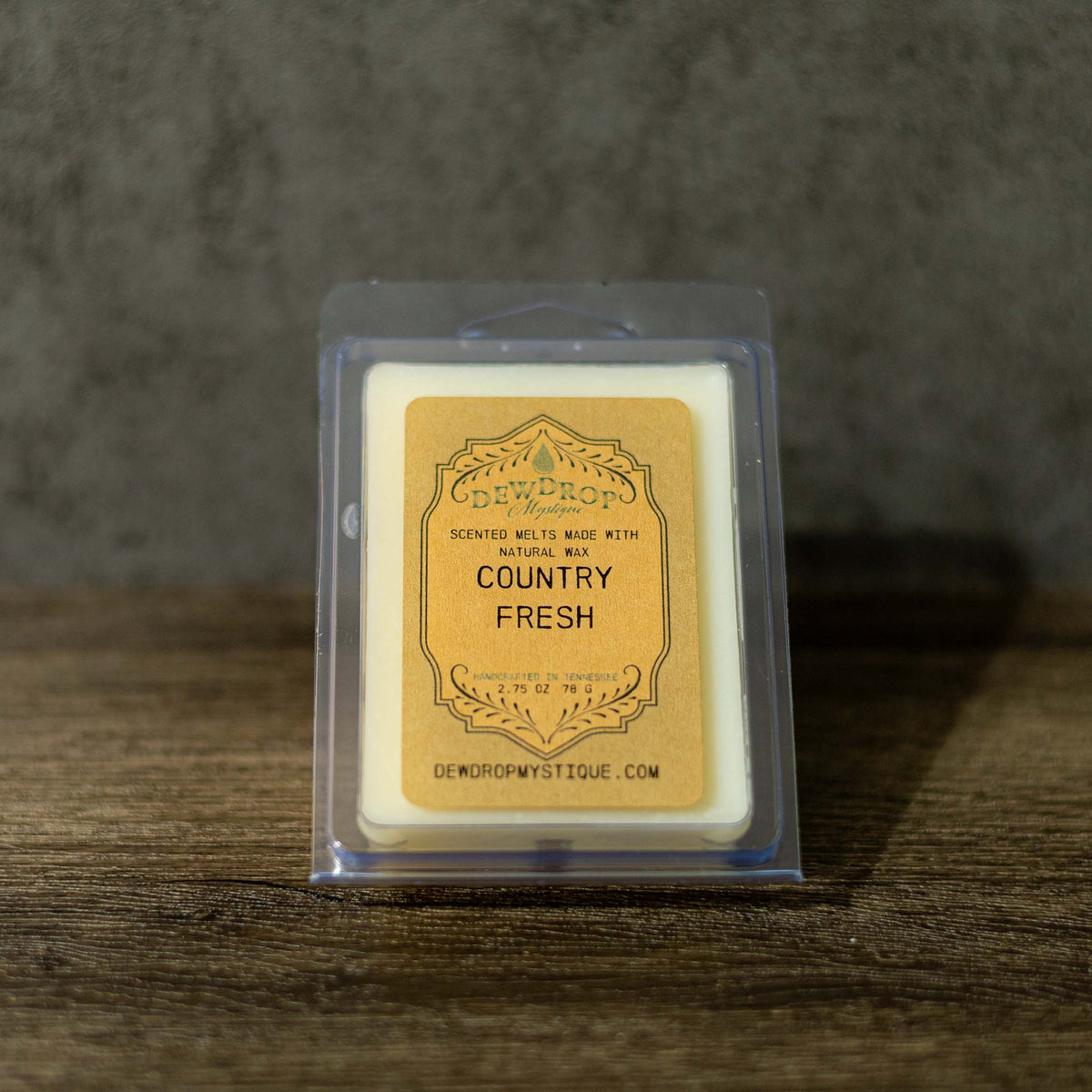 Country Fresh Wax Melt by Dewdrop Mystique, wax melt