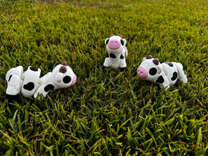 Cow 3D Printed Fidget Toy | Large Farm Animal Sensory Toy by Mushroom Lady Co, paper gift detail photo 4