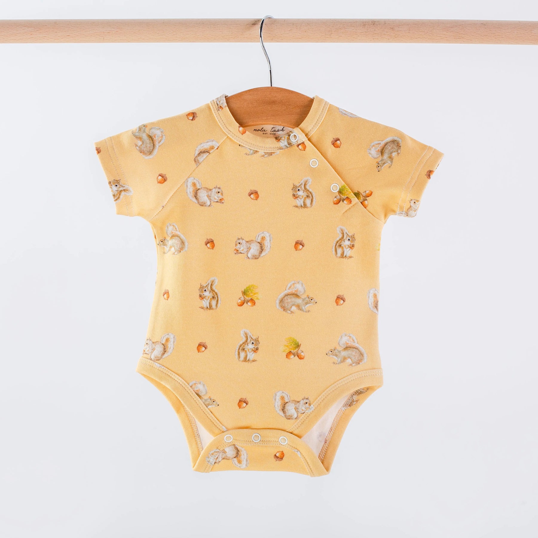 Cozy Critters Organic Cotton Onesie Nola Tawk