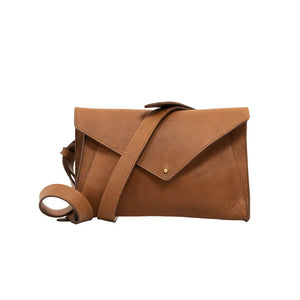 Craft & Forge Leather Crossbody Bag by Mission Mercantile Leather Goods, natural skincare detail photo 7