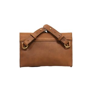 Craft & Forge Leather Crossbody Bag by Mission Mercantile Leather Goods, natural skincare detail photo 13