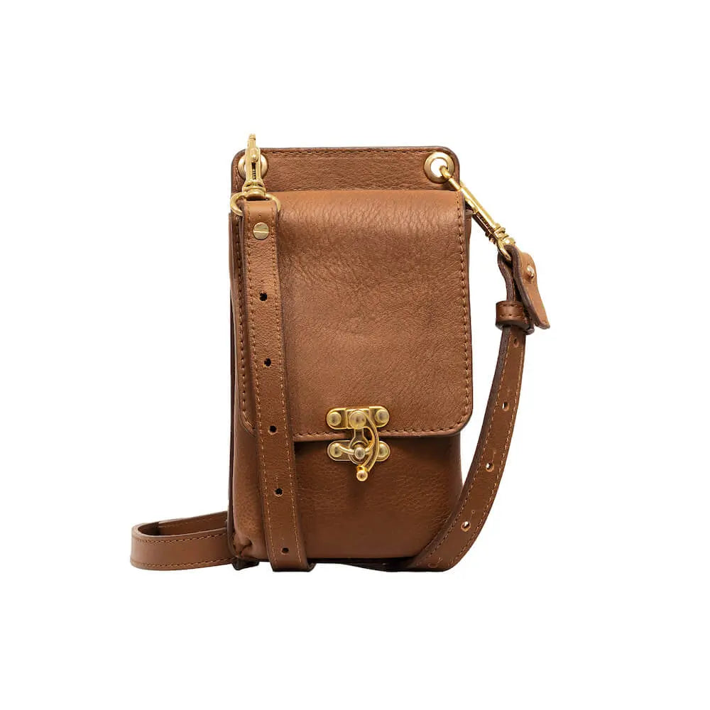 Craft & Forge Leather Phone Pouch Mission Mercantile Leather Goods