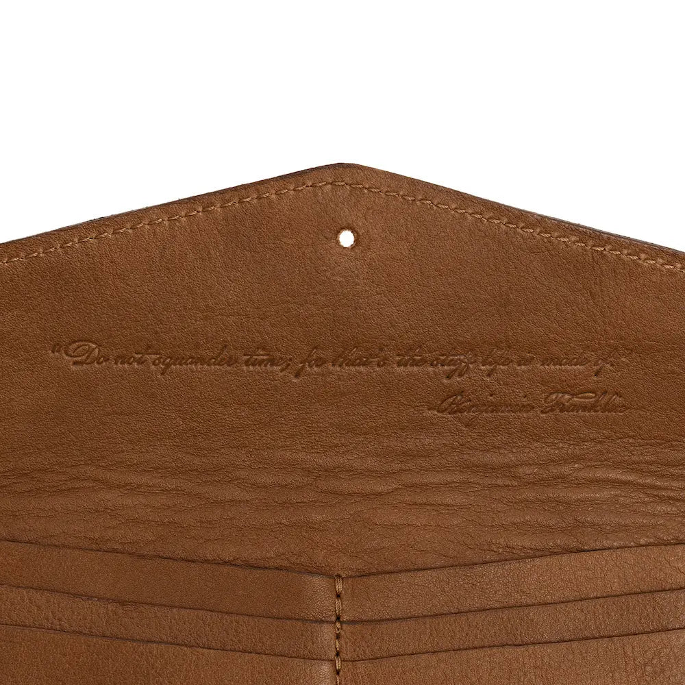Craft & Forge Leather Wallet by Mission Mercantile Leather Goods, handmade leather goods detail photo 10