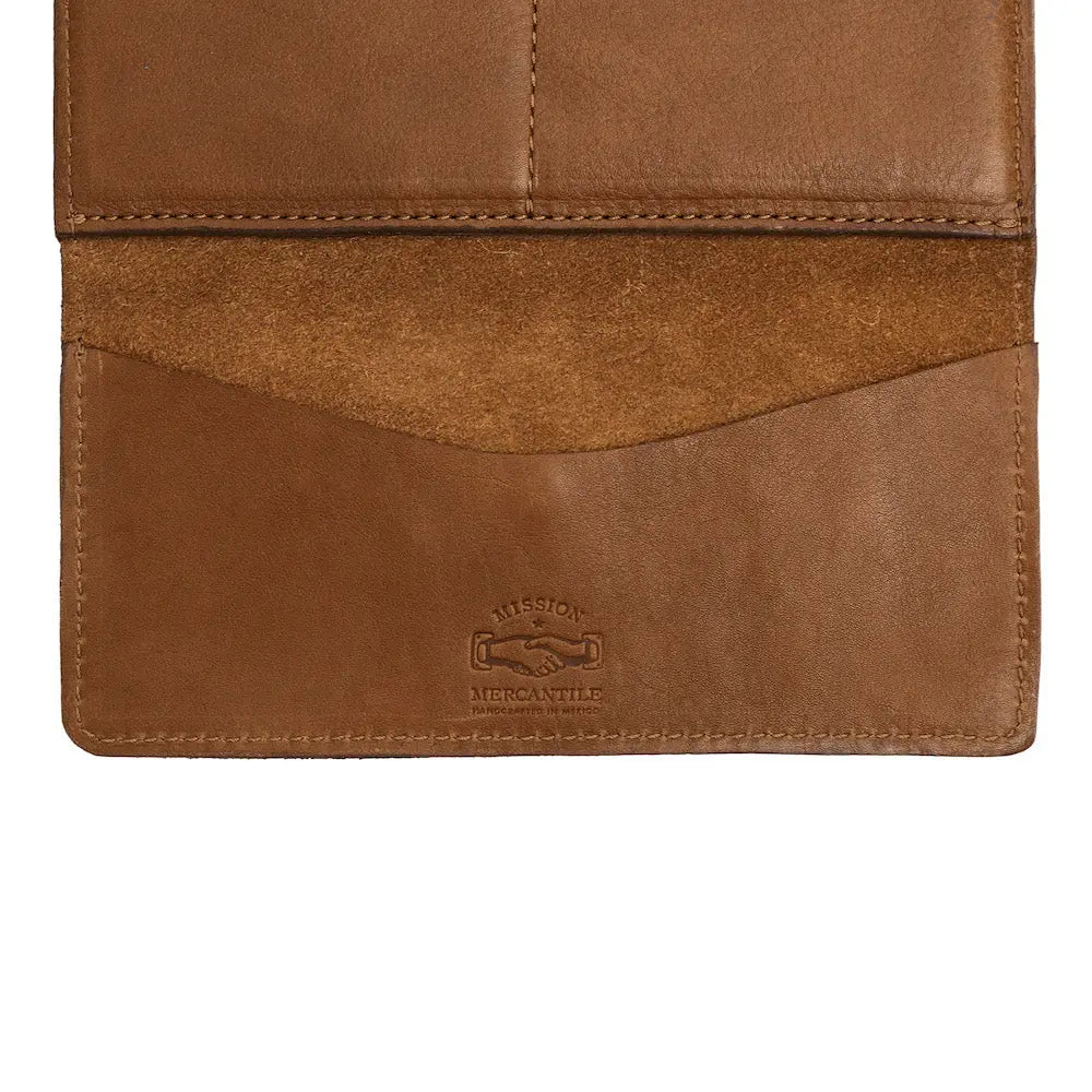 Craft & Forge Leather Wallet by Mission Mercantile Leather Goods, handmade leather goods detail photo 11