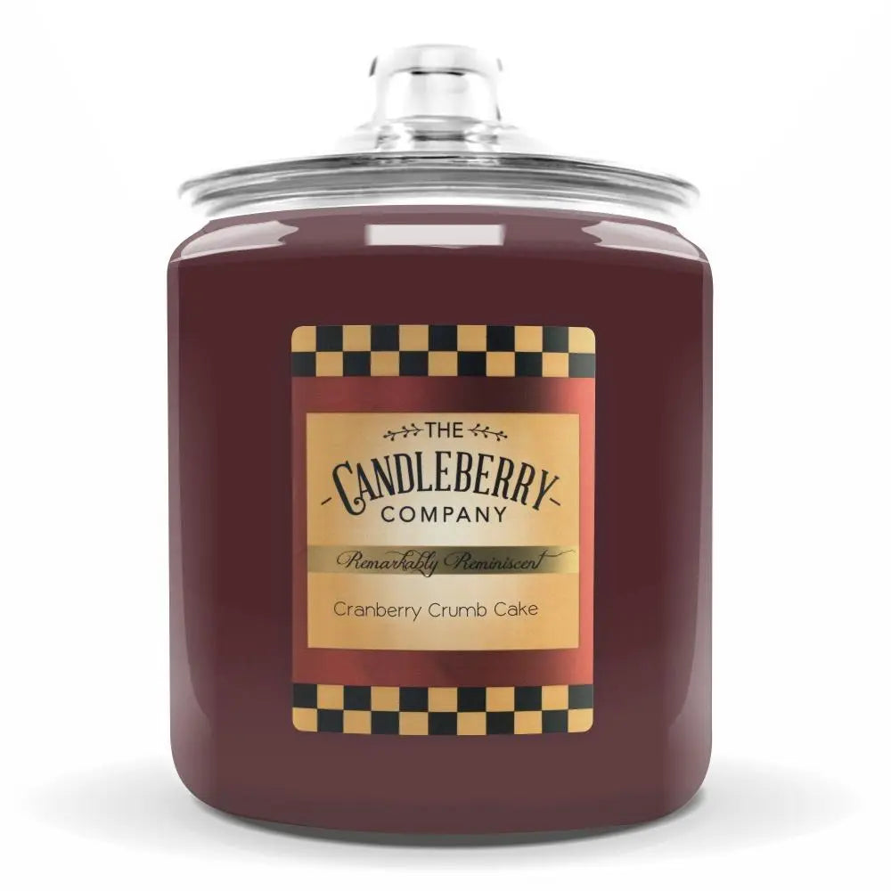 Cranberry Crumb Cake™, 4 - Wick, Cookie Jar Candle (Collective) The Candleberry® Candle Company